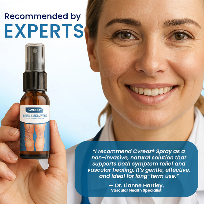 Cvreoz® Herbal Varicose Veins Treatment Spray - ✅Discount in limited time!