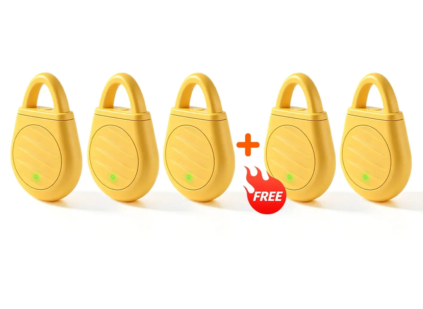 🔥Limited time: Buy 3 get 2 free!🐦 RZXEA™ Portable Ultrasonic Bird Repellent Keychain