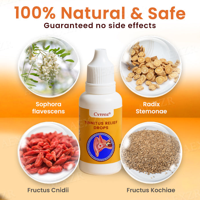Cvreoz® Tinnitus Relief Drops – 87% Report Lasting Relief-Officially Approved