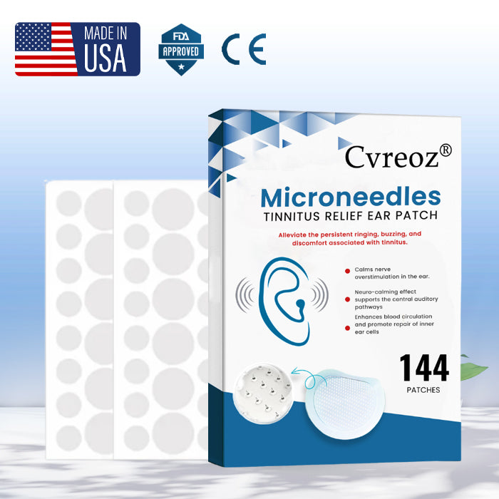 Big Discount:Cvreoz® Microneedles Tinnitus Relief Ear Patch