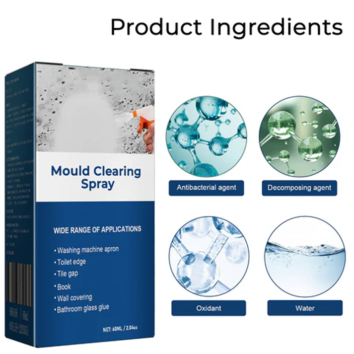 Mould Clearing Spray.
