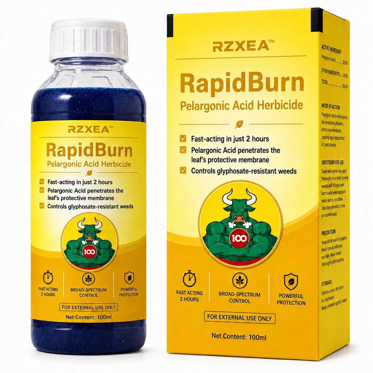 RZXEA™ RapidBurn Pelargonic Acid Herbicide