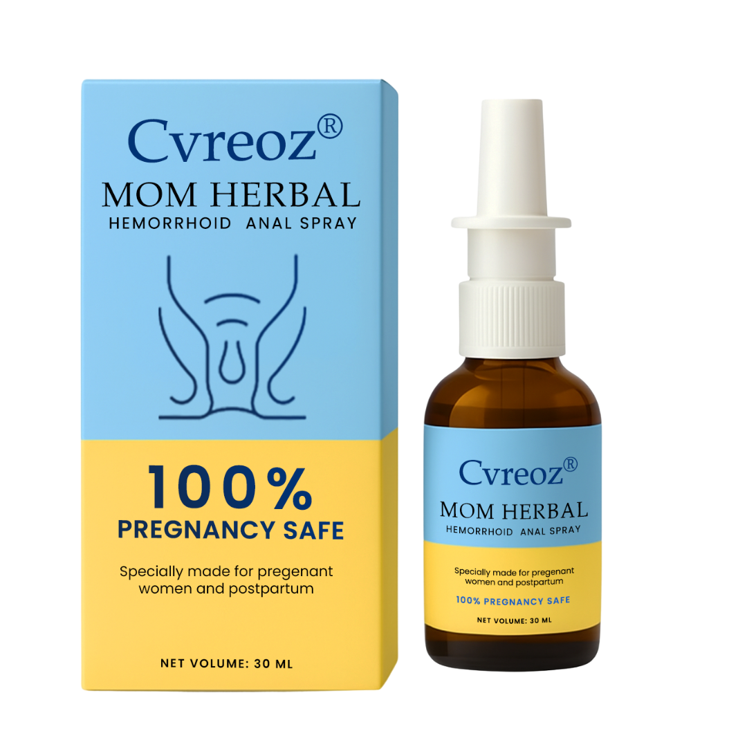Cvreoz® MOM Herbal Hemorrhoid Anal Spray - 7 Days to a Happy, Pain-Free 🍑—Guaranteed!
