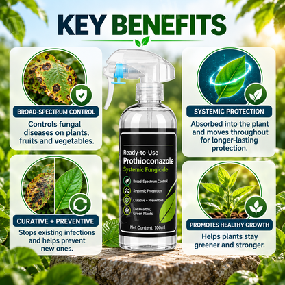 🏆 Official Store | RZXEA™ Ready-to-Use Prothioconazole Systemic Fungicide