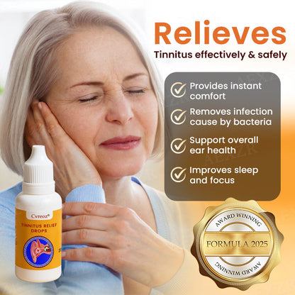 Cvreoz® Tinnitus Relief Drops – 88% Report Lasting Relief-Officially Approved