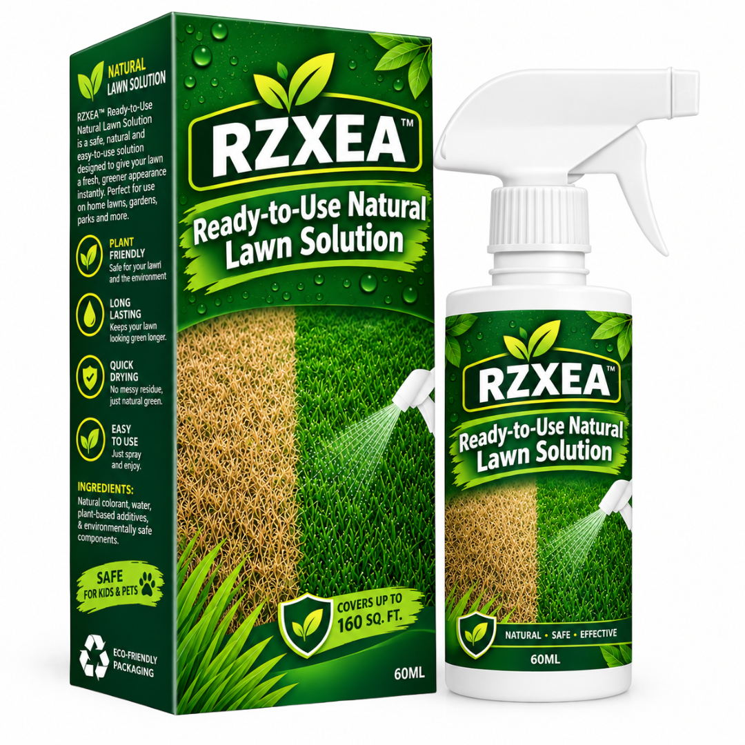 🏆 Official Store | RZXEA™ Ready-to-Use Natural Lawn Solution