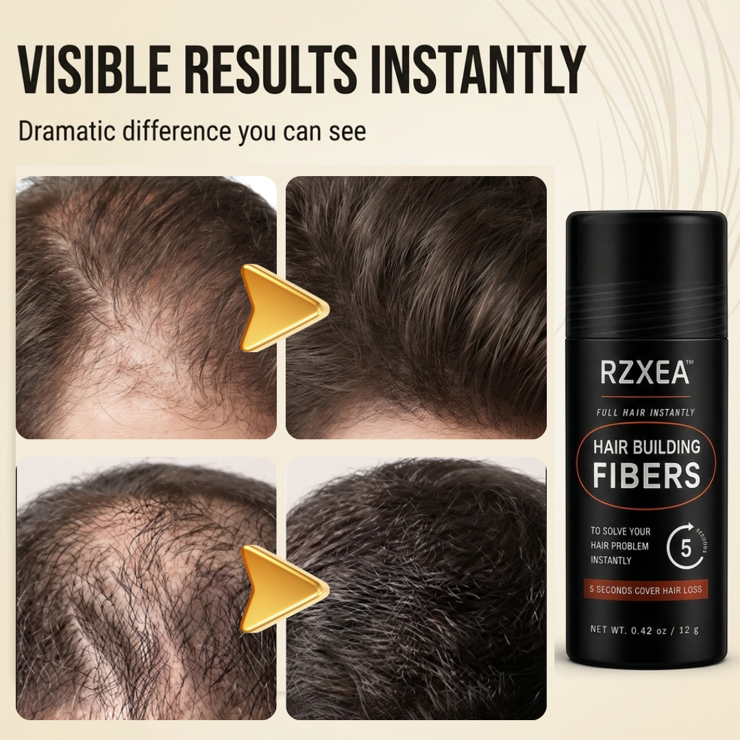🏆 Official Store |  RZXEA™ Rapidcover Hair Building Fibers