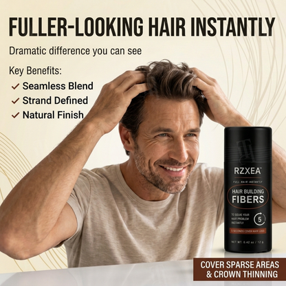 🏆 Official Store |  RZXEA™ Rapidcover Hair Building Fibers