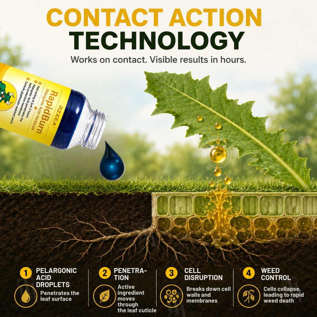 [Official Store] RZXEA™ RapidBurn Pelargonic Acid Herbicide