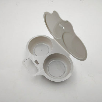 🥳2026 HOT SALE🥳💞50K+ SOLD! 🥗🎁 50% OFF + BUY 2 GET 1 FREE ! RZXEA™ Microwave Egg Poacher – From £4.99! Dual‑cavity, non‑stick & easy clean. Healthier than frying – stock up & save! 🏠✅