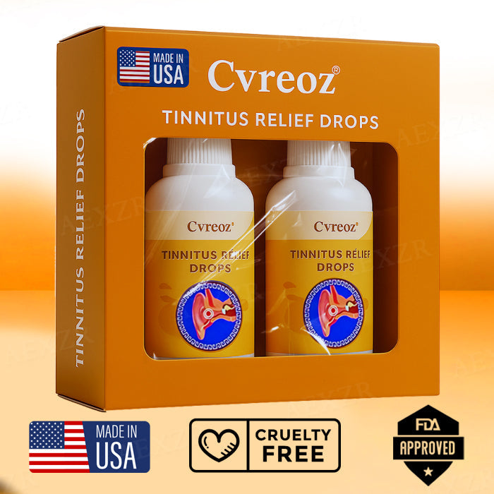 Cvreoz® Tinnitus Relief Drops – 88% Report Lasting Relief-Officially Approved