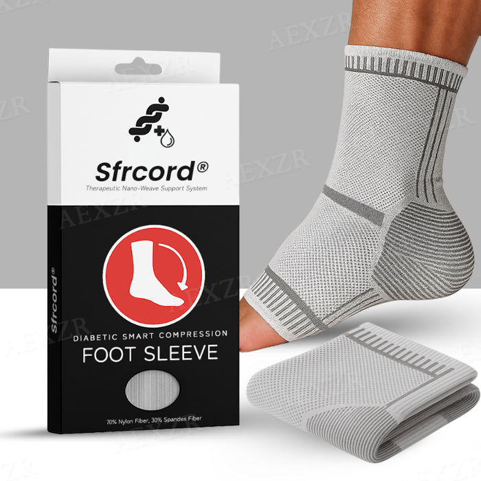 [Official Store]:Sfrcord® Diabetic Smart Compression Foot Sleeve