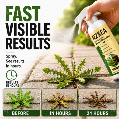 🏆 Official Store | RZXEA™ Ready-to-Use Weed & Grass Killer