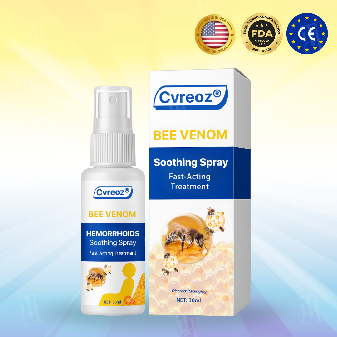 Office Store: Cvreoz® Bee Venom Hemorrhoids Soothing Spray – 7 Days to a Happy, Pain-Free🍑—Guaranteed!