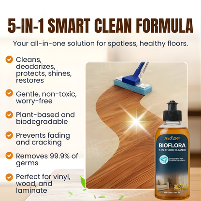 [Official Store] AEXZR® BioFlora 5-in-1 Floor Cleaner - 99.99% germ elimination rate