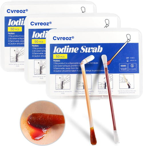 Cvreoz® Hemorrhoid Povidone Iodine Swabs