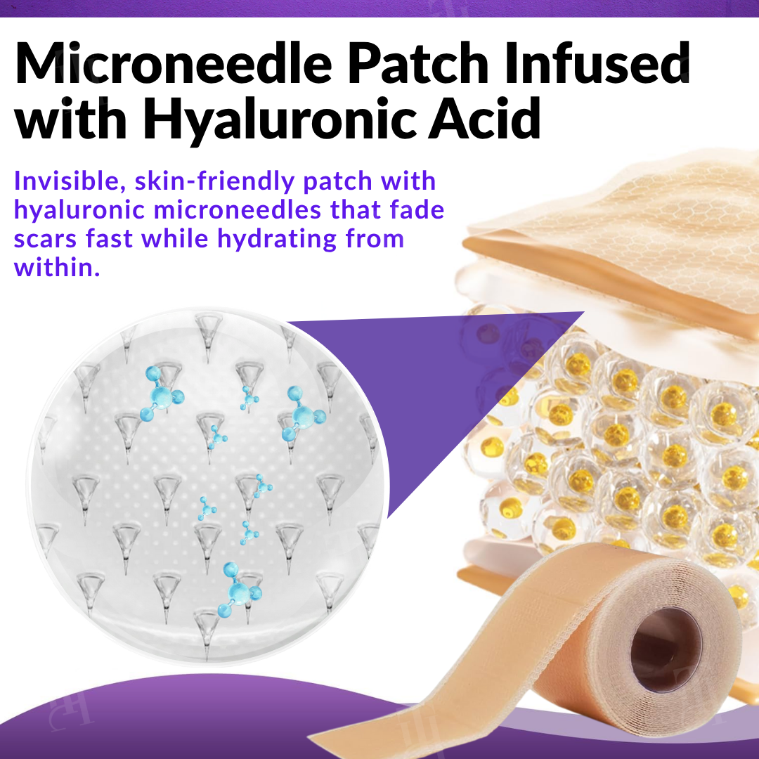 Cvreoz® ReGen Microneedles Pro Patches⭐Effective for: Various skin conditions including rashes, spots, papules, scars, keratosis, acne, sores, rashes, skin growths and warts.