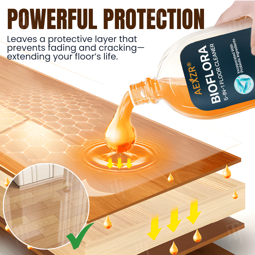 [Official Store] AEXZR® BioFlora 5-in-1 Floor Cleaner - 99.99% germ elimination rate