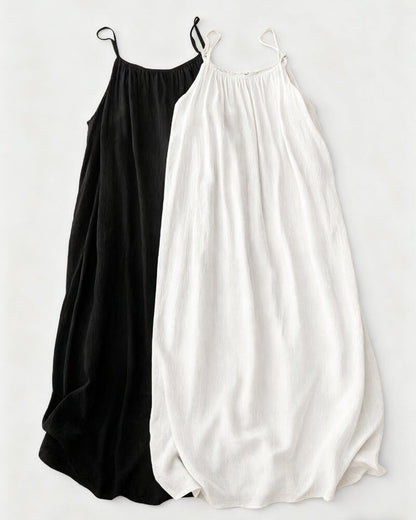 🏖️Last day sale 50% OFF💕20K+ SOLD!⚡RZXEA™ Women‘s Casual Backless Spaghetti Strap Maxi Dress🌟🌊
