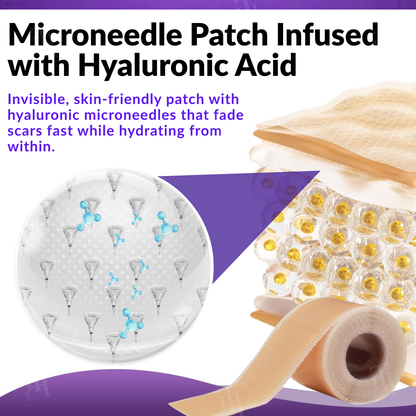 Cvreoz® ReGen Microneedles Pro Patches⭐Effective for: Various skin conditions including rashes, spots, papules, scars, keratosis, acne, sores, rashes, skin growths and warts