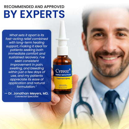 [Discount Limit]🍑Cvreoz® Herbal Hemorrhoid Treatment Anal Spray