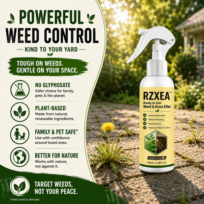 🏆 Official Store | RZXEA™ Ready-to-Use Weed & Grass Killer
