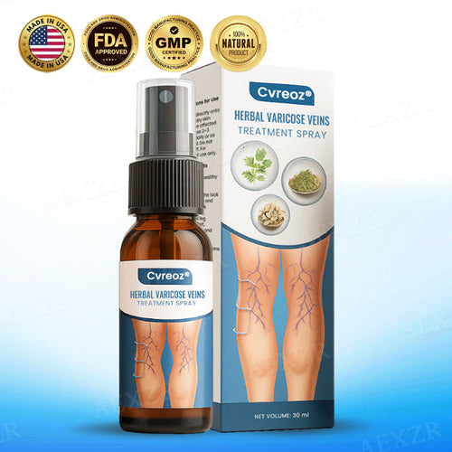 Cvreoz® Herbal Varicose Veins Treatment Spray - ✅Discount in limited time!