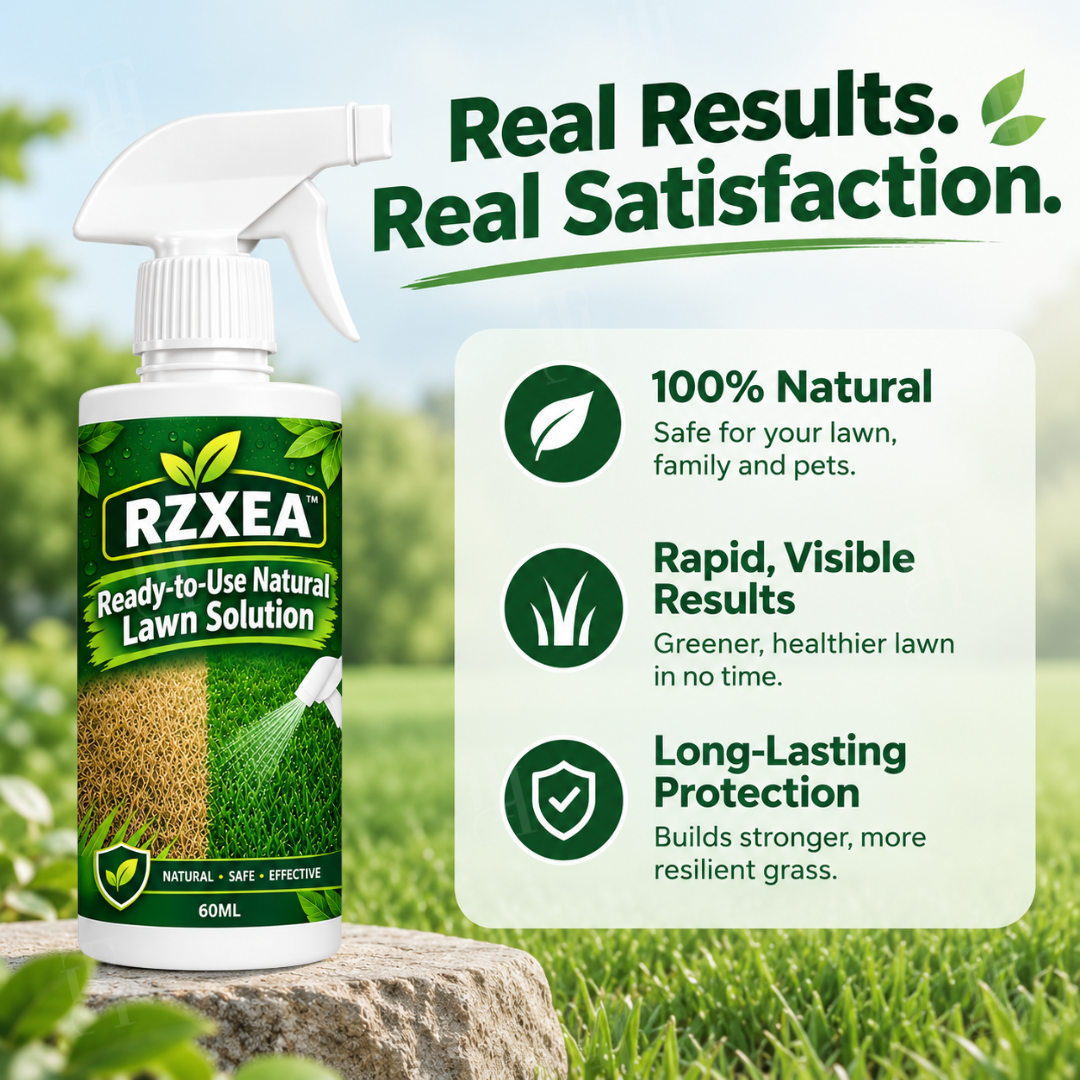 🏆 Official Store | RZXEA™ Ready-to-Use Natural Lawn Solution