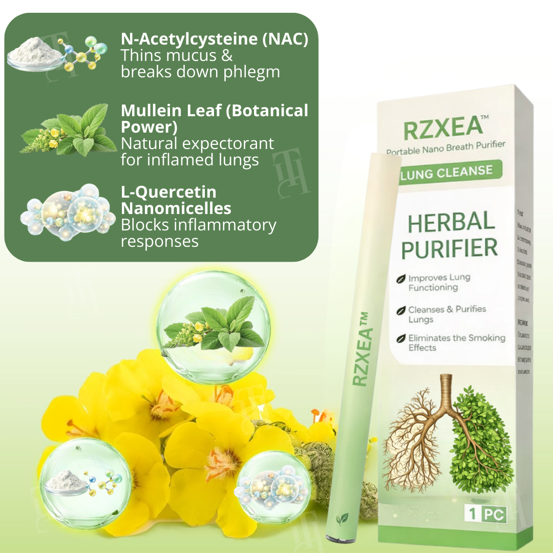 [Official Store]RZXEA™ Portable Nano Breath Purifier for Deep Lung Cleansing and Detoxification