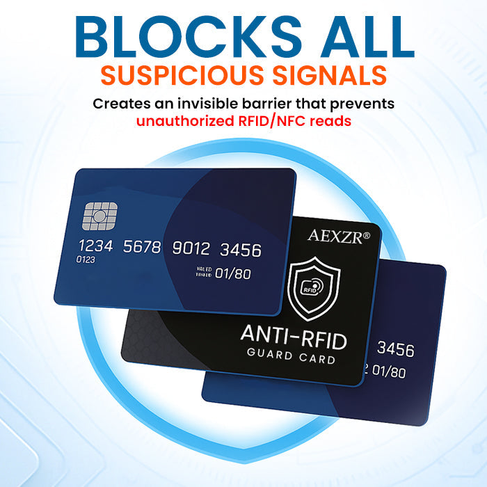 [Official Store] AEXZR® Anti-RFID Guard Card