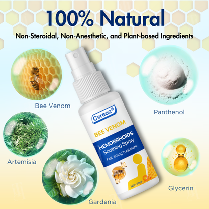Office Store: Cvreoz® Bee Venom Hemorrhoids Soothing Spray – 7 Days to a Happy, Pain-Free🍑—Guaranteed!