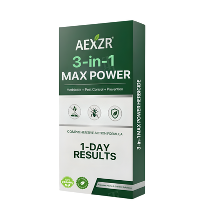 [Official Store] AEXZR® 3 in 1 Max Power Herbicide– Kills Weeds in 24 Hours, Safe for Kids & Pets