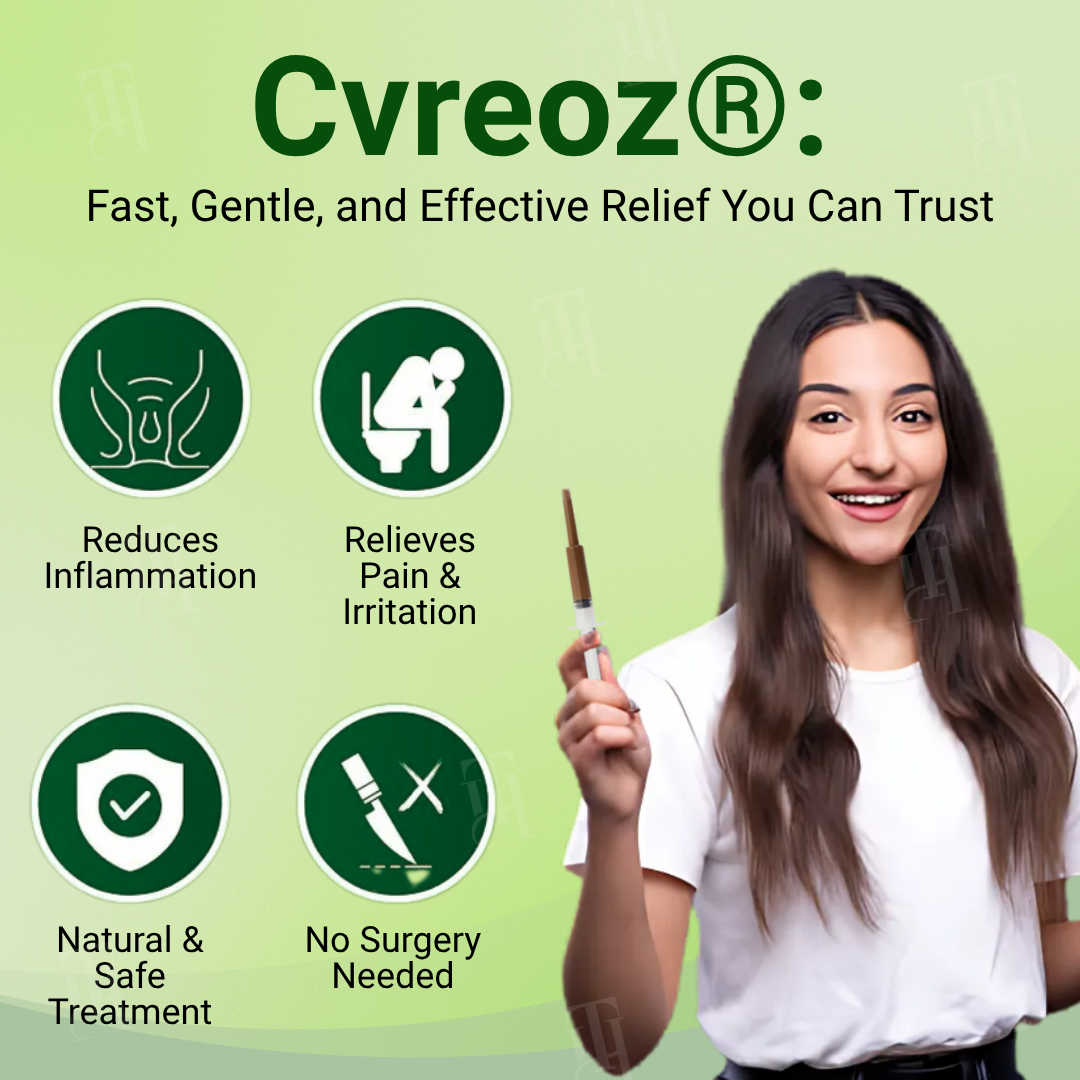 Official Store: Cvreoz® Hemorrhoid Comfort Ointment - 7 Days to a Happy, Pain-Free 🍑—Guaranteed!