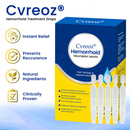 Office Store: Cvreoz® Hemorrhoid Treatment Drops – 7 Days to a Happy, Pain-Free 🍑—Guaranteed!