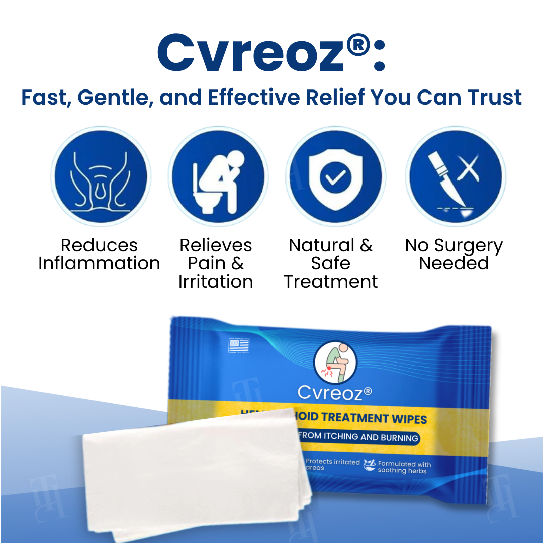 DISCOUNT LIMIT:Cvreoz® Hemorrhoid Treatment Wipes