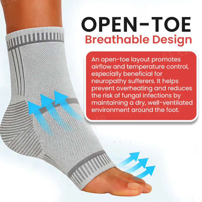 [Official Store]:Sfrcord® Diabetic Smart Compression Foot Sleeve