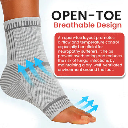 [Official Store]:Sfrcord® Diabetic Smart Compression Foot Sleeve