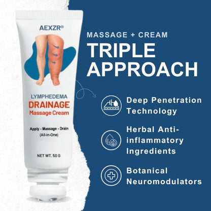 BLACK FRIDAY 40% OFF | AEXZR® LYMPHEDEMA Drainage Massage Cream