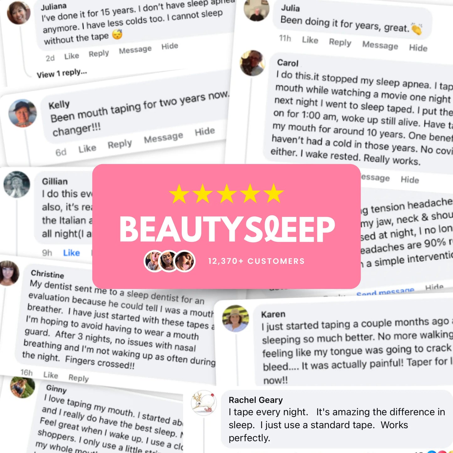 AEXZR® Beauty Sleep Mouth Tape - Buy 1 Get 1 Free