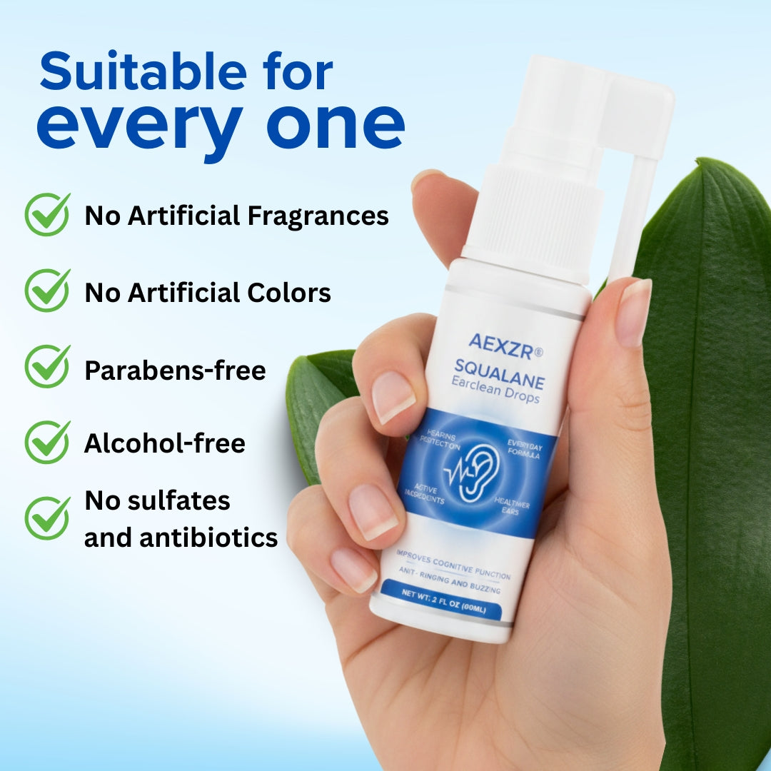 [Official Store] AEXZR® Squalane Earclean Drops
