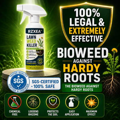 🏆 Official Store | RZXEA™ Fast-Acting Natural lawn Weed & Grass Killer Spray
