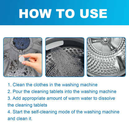 2025 Upgraded Washing Machine Cleaning Agent (12pcs Set)