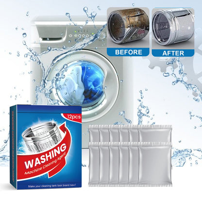 2025 Upgraded Washing Machine Cleaning Agent (12pcs Set)