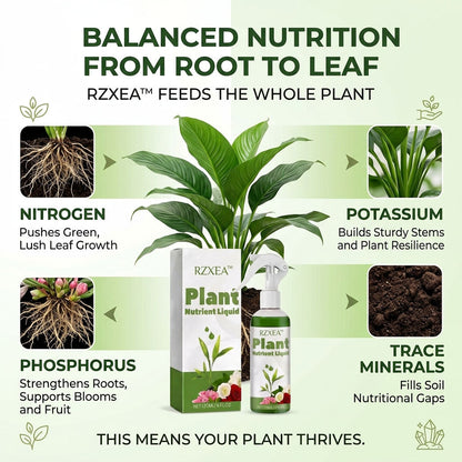 🏆 Official Store | RZXEA™ Ready-to-Use Plant Nutrient Solution