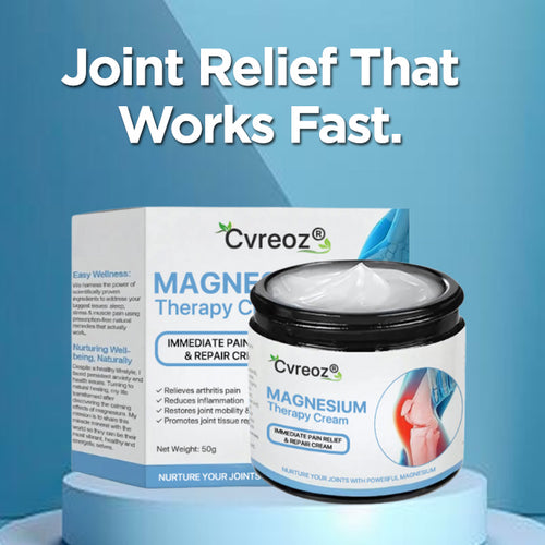 Official Store: Cvreoz® Magnesium Therapy Cream 🌿 Natural relief for joints and nerves
