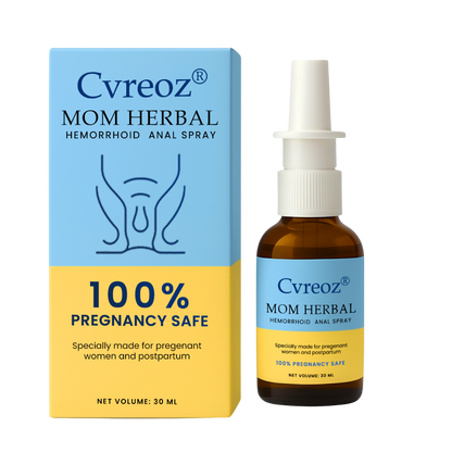 Cvreoz® MOM Herbal Hemorrhoid  Anal Spray - 7 Days to a Happy, Pain-Free 🍑—Guaranteed!