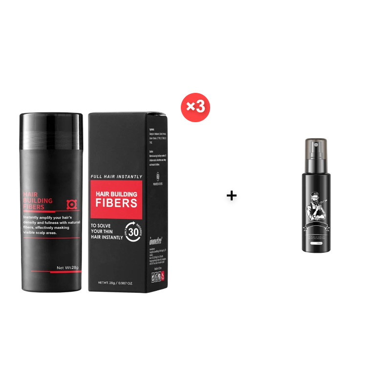 🏆 Official Store | RZXEA™ Hair Building Fibers 27.5g Instant Hairline Filler and Thickener