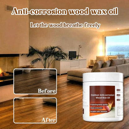RZXEA™ Outdoor Anti-corrosion Wood Wax Oil (Waterproof & Renovation)🛡️