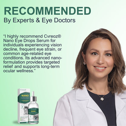 👩‍⚕️[Official Store]:Cvreoz® Nano Eye Drops Serum✅FDA Approved (Suitable for presbyopia, dry eye syndrome, glaucoma, and cataracts) 👀