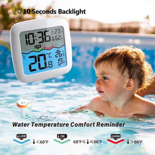 RZXEA™ Wireless Pool Thermometer Floating